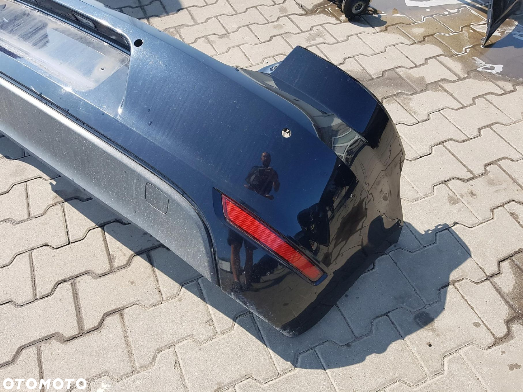 VW GOLF 6 VI 08-13r CABRIO ZDERZAK TYŁ LC9X - 3