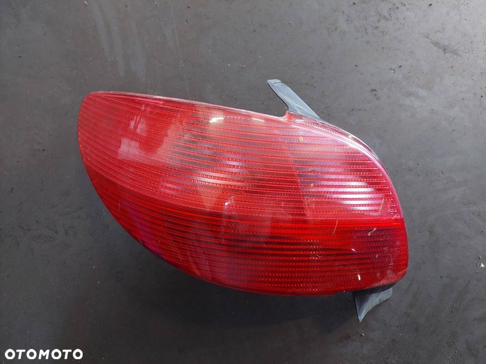 KOMPLETNY TYŁ KLAPA BAGAŻNIKA ZDERZAK TYŁ LAMPA PEUGEOT 206 I HB EGJ - 2