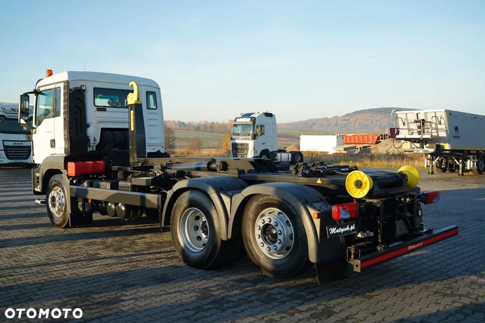 MAN TGS 26.440 / HAKOWIEC / MARREL AL TAM 20U  / 20 T / 6x2 / OŚ SKRĘTNA PODNOSZONA / OPONY 100% / EURO 6 - 8