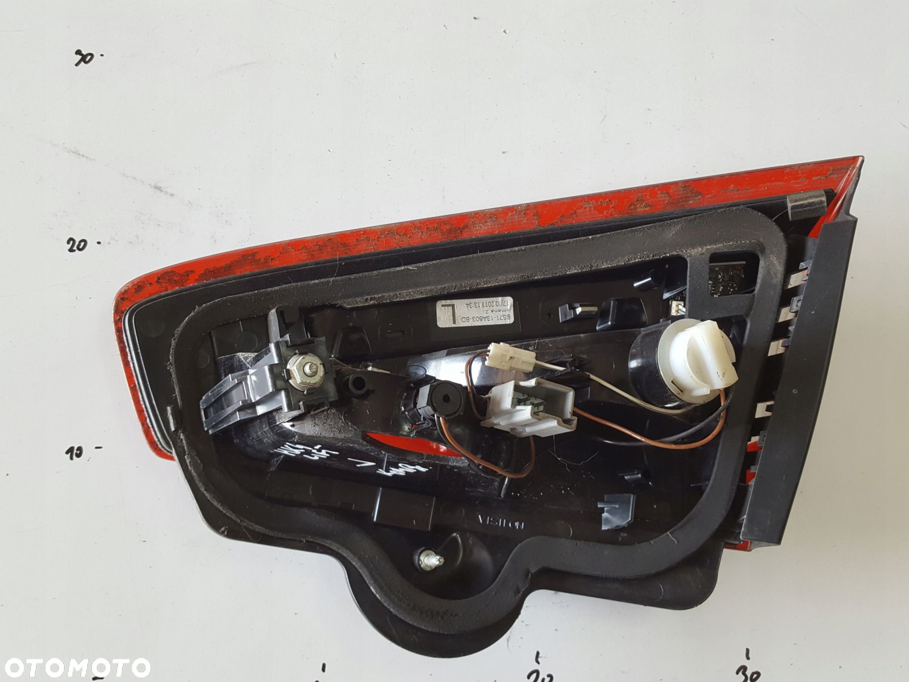 FORD MONDEO MK4 LIFT 10-14r KOMBI LAMPA KLAPY LEWA TYŁ - 4