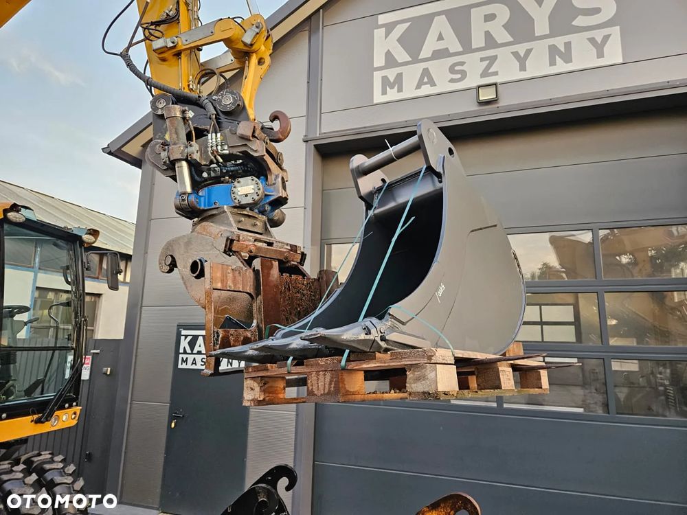 Caterpillar KOPARKA KOŁOWA CAT CATERPILLAR M314F M314 313 314 315 2018R ROTOTILT - 8