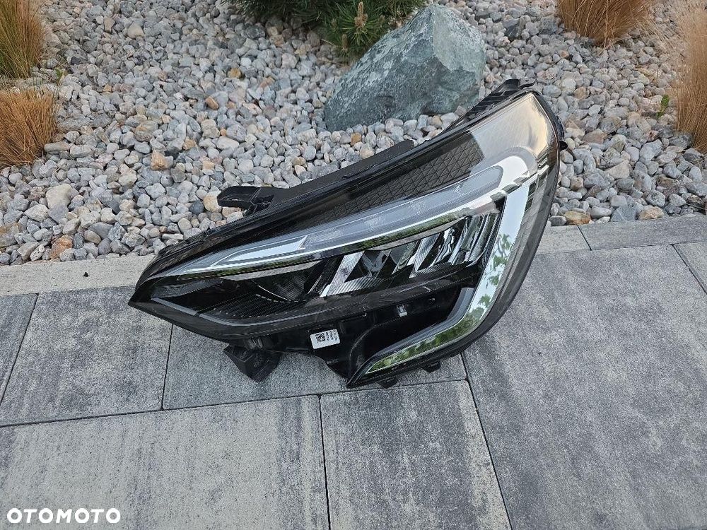 RENAULT CLIO 5 V Lampa lewa Kompletna Full Led 260609987R Krótki Led Czarna - 2
