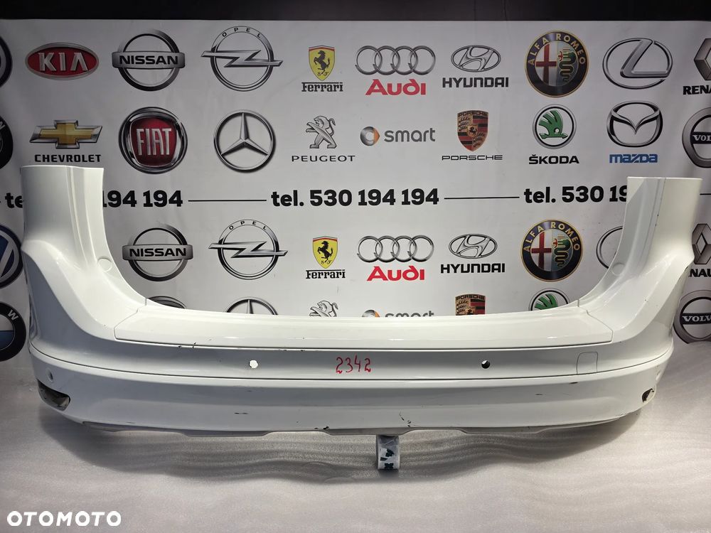 VOLVO XC60 I LIFT 13- R-DESIGN ZDERZAK TYLNY TYLNI TYŁ NA JEDEN WYDECH NR 30763426 + 31323777 + 31425493 NR AUKCJI NZ2342 - 1