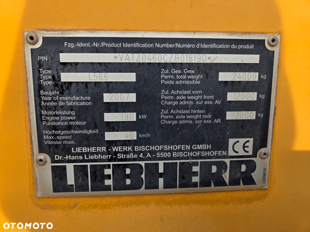 Liebherr L 566 / 2 plus 2 / - 7