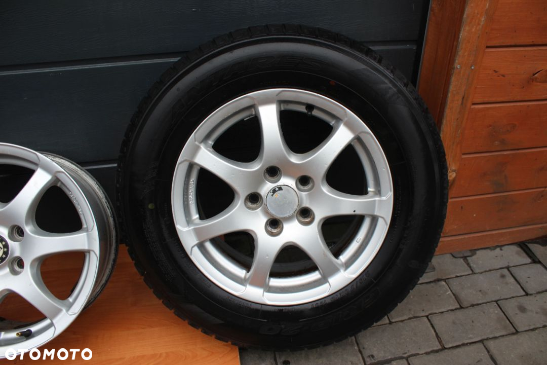 KOŁA FELGI ALUMINIOWE OPONY ZIMA 215/70 OPEL  16"  ET46 - 9