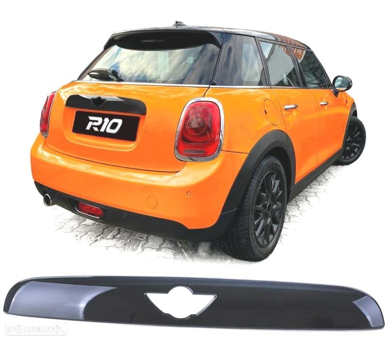 CARCAÇA PUXADOR PORTA MINI F55 F56 F57 13-17 PRETO BRILHANTE - 1