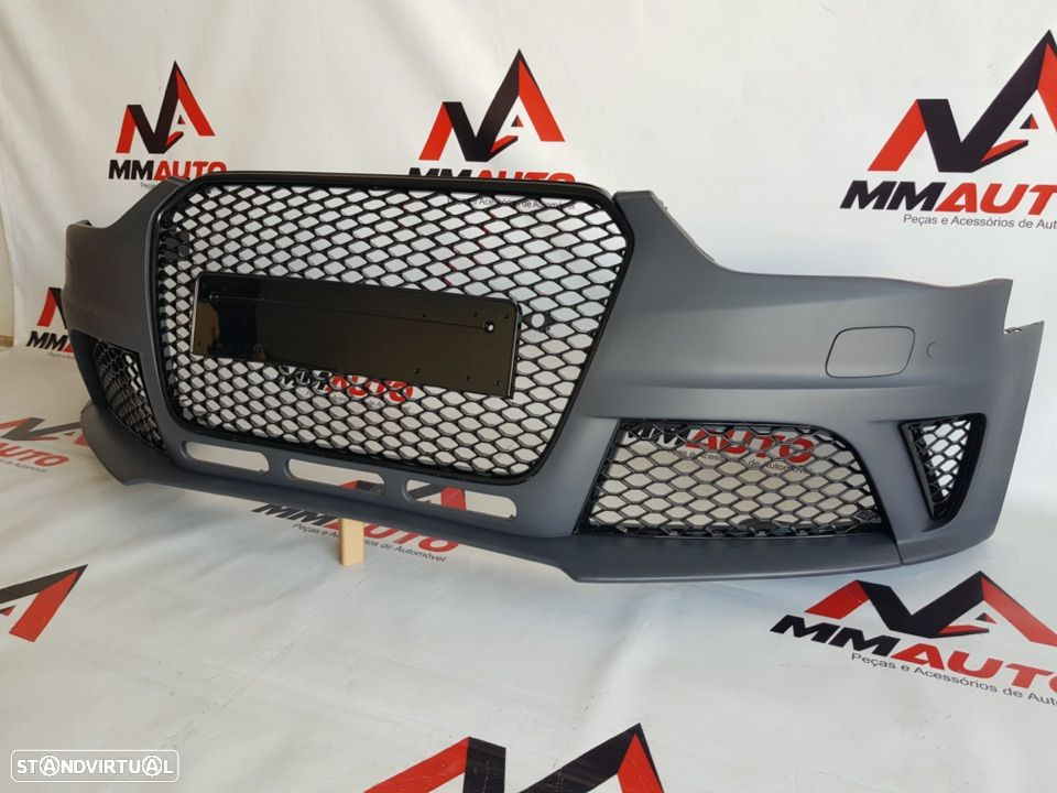 Parachoques Frontal Audi A4 B8 Facelift RS4 - 3