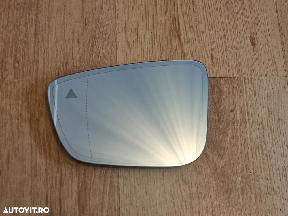 Sticla oglinda exterioara stanga dreapta cu electrocrom si side assist, sticla oglinda exterioara cu electrocrom originale BMW G30 G11 G12 F93 - 2
