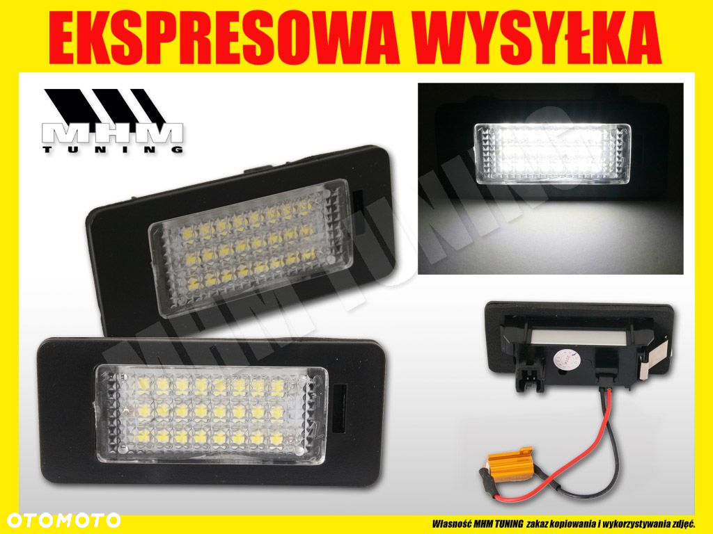 PODSWIETLENIE LED GOLF VI PLUS PASSAT B7 TOUAREG 7P TOURAN 1T SHARAN JETTA - 2