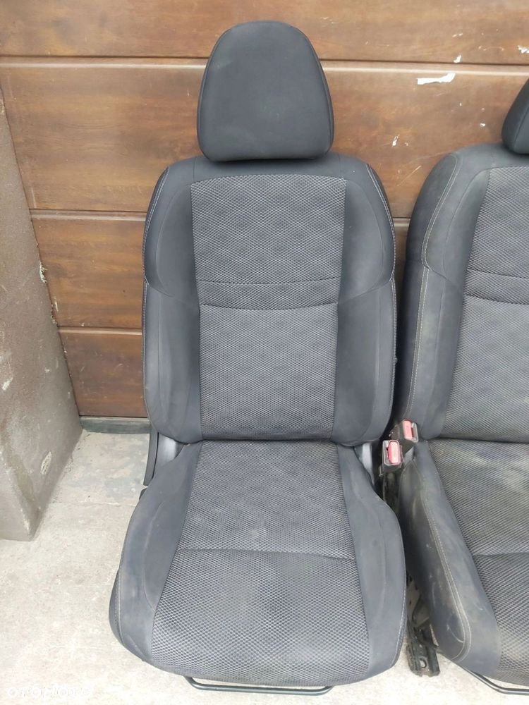 Nissan Qashqai II J11 fotel lewy prawy przód tył kanapa komplet - 1