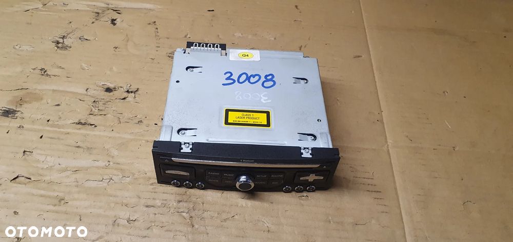 Radio radioodtwarzacz NAVI nawigacja Peugeot 3008 96661984XT - 4