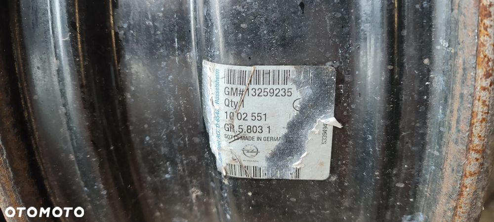 FELGI STALOWE 5x115 6,5Jx16 CALI ET41 OPEL ZAFIRA C  ASTRA J CHEVROLET KOMPLET - 8