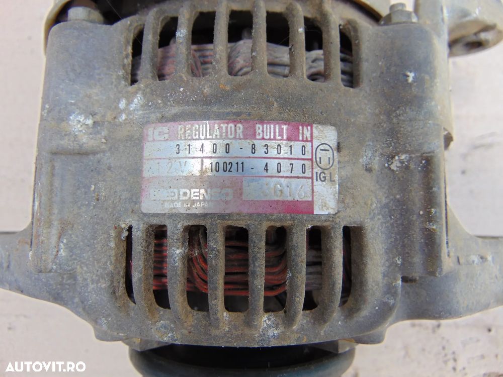Alternator Suzuki Samurai SJ 1.3 1.0 1.6 dezmembrez samurai vitara - 2