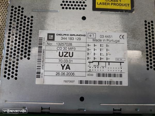 Auto Radio Opel Corsa D (S07) - 3