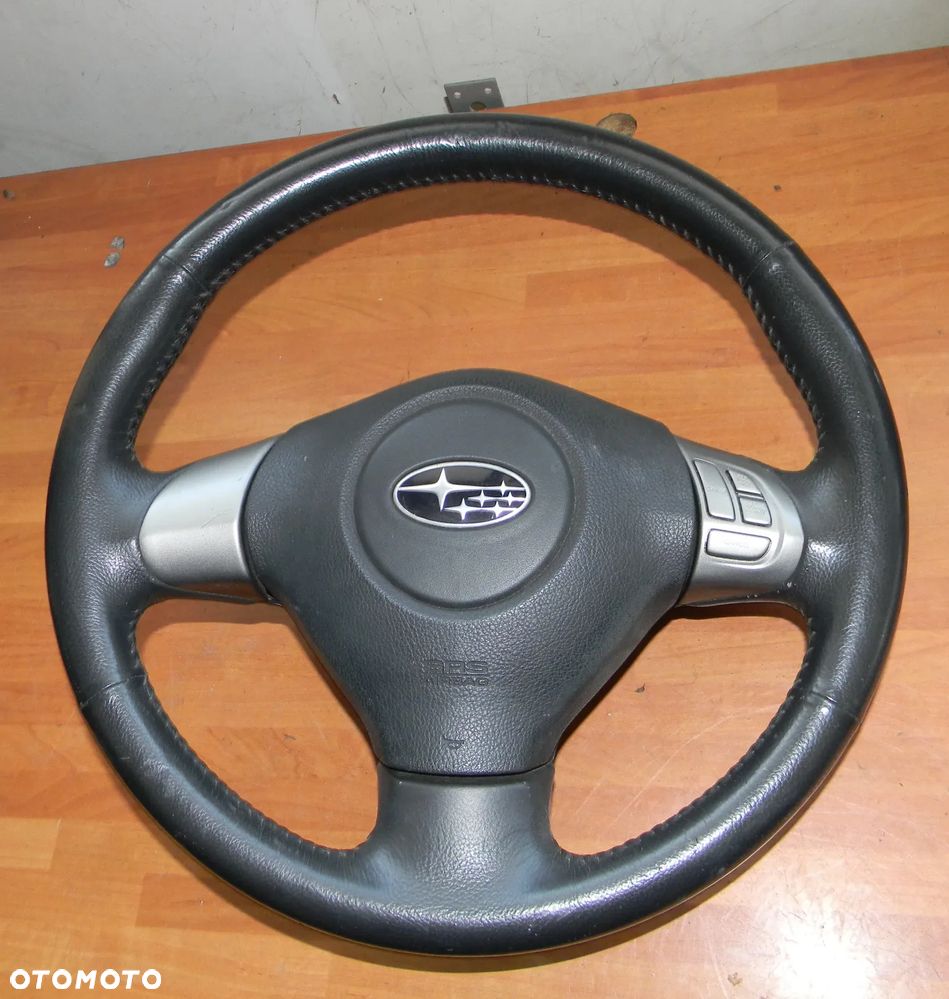 kierownica skórzana skóra SUBARU LEGACY OUTBACK FORESTER airbag - 1