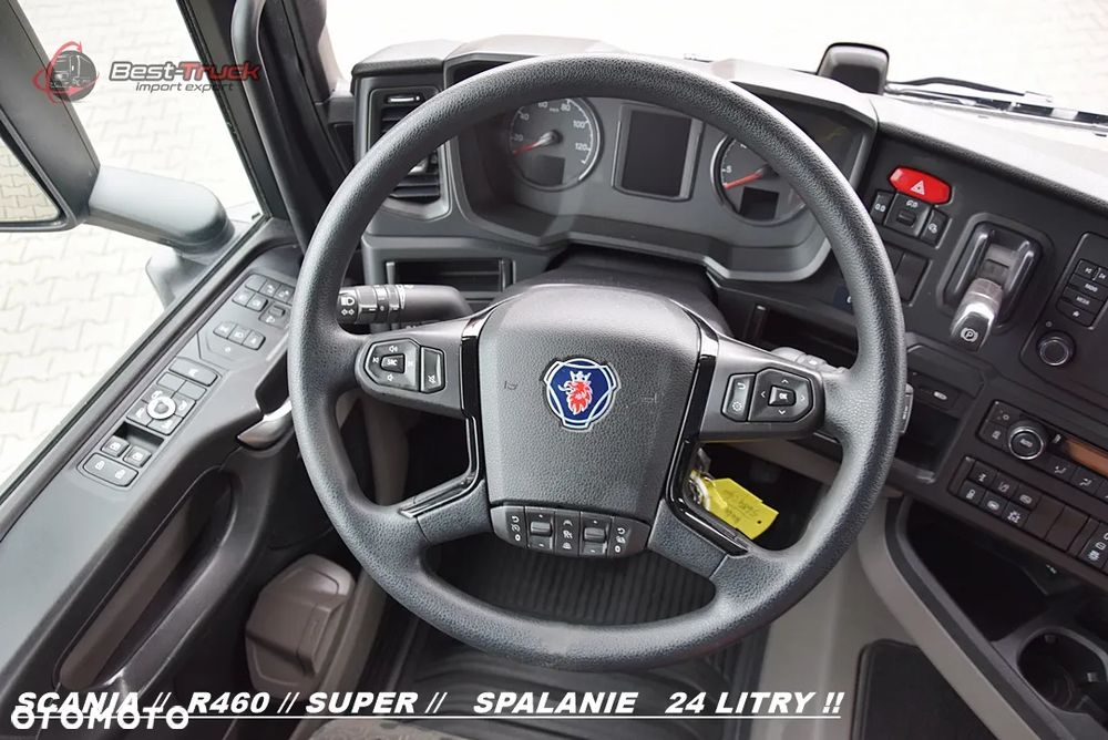 Scania 460R / SUPER /  LED LAMPY / KLIMA POSTOJOWA  /  RAMA STANDARD - 38