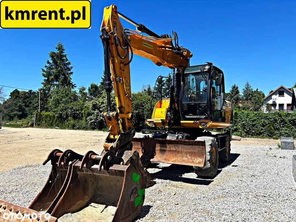JCB JS 145 WTT4 I KOPARKA KOŁOWA 2016R. | S 130 160 313 315 CAT KOMATSU PW 140 - 14