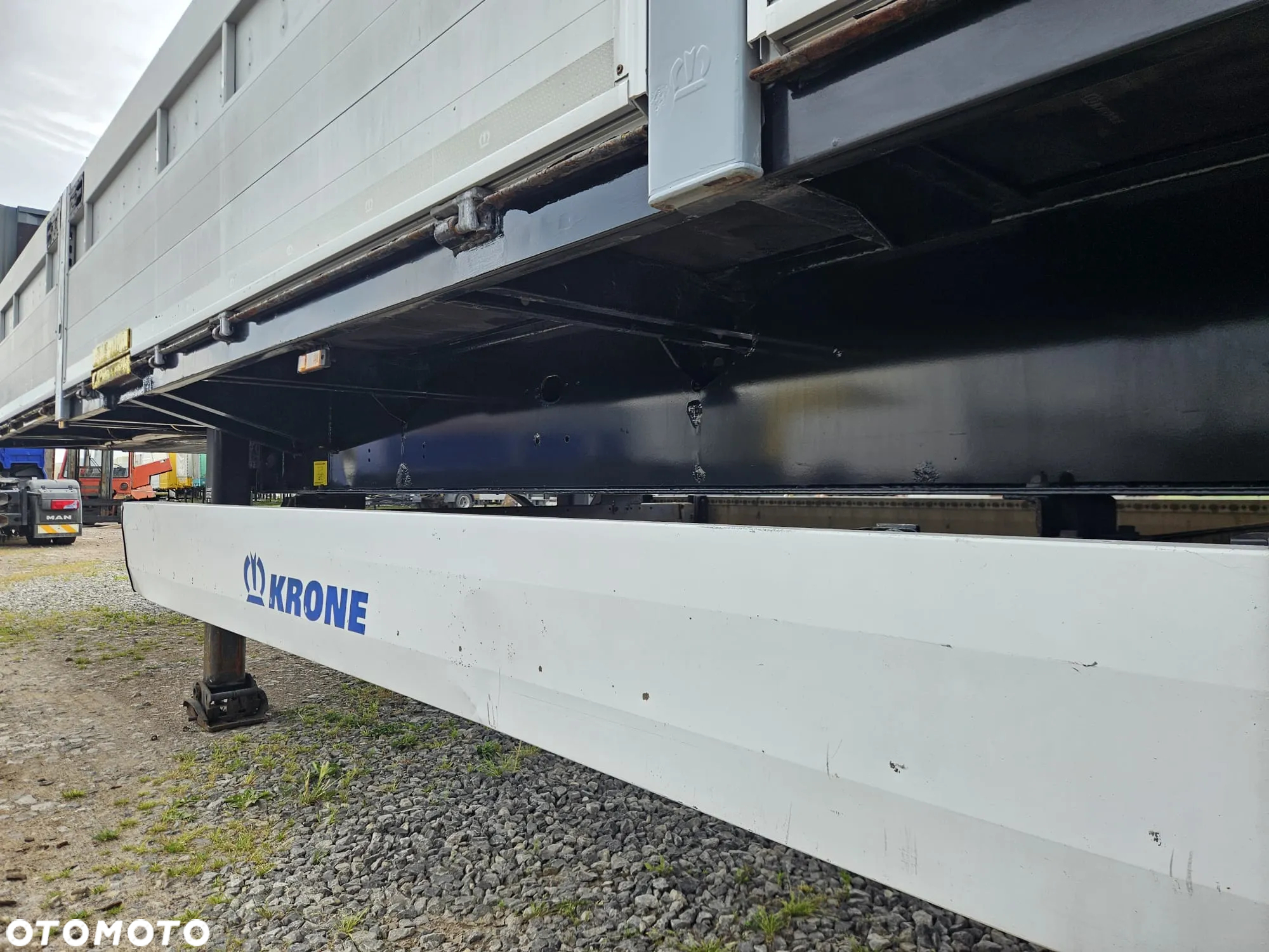 Krone 47.000zł netto NACZEPA BUDOWLANKA BURTOWA STANDARD 2014 ROK St. BDB MOŻLIWOŚĆ TRANSPORTU - 11