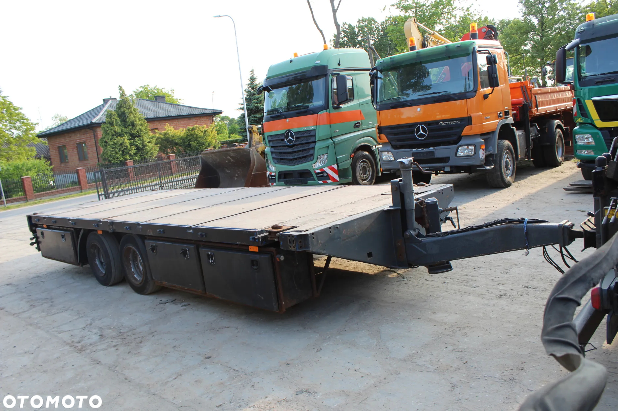 Fliegl PRZYCZEPA TANDEM NISKOPODWOZIOWA - 10