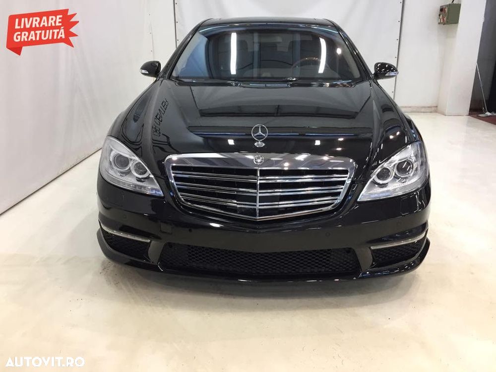 Bara Fata Mercedes S-Class W221 (2005-2012) S63 S65 Design - 6