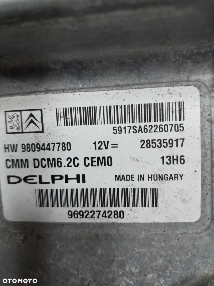 Zestaw startowy Peugeot Boxer 2.0 BlueHDI 18r 9809447780 - 2