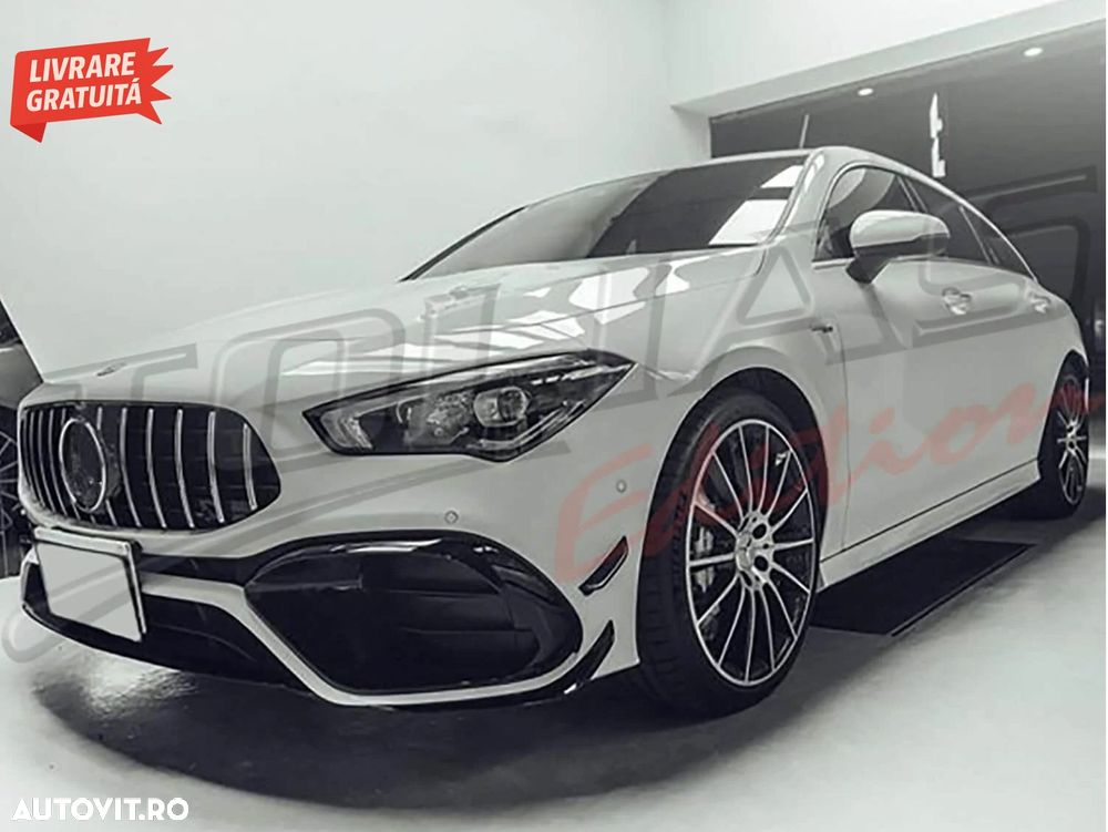 Pachet Exterior Complet Mercedes CLA C118 Sedan X118 Shooting Brake (2019-) CLA45 - livrare gratuita - 2