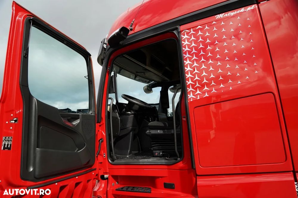 Mercedes-Benz ACTROS 1845 / MEGA / PLATĂ JOSĂ / MP5 / SPAȚIU MARE / ANVELOPE 100% / CONTRACT POST-SERVICE - 23