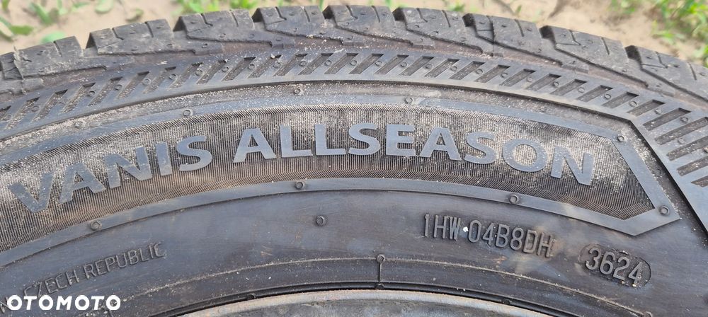 Koła 2 sztuki 16 cali 205/75 R16C Wielosezon 2024r. Mercedes Sprinter 906 Volkswagen Crafter - 4
