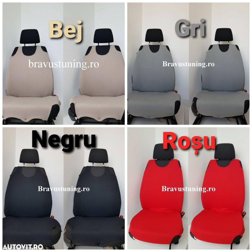 Huse scaun auto tip maieu 2 buc/set BUMBAC - 1