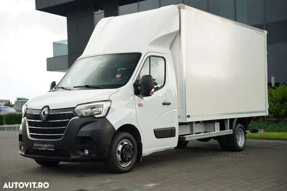 Renault MASTER / CONTAINER 4,2 m / 750 KG DHOLLANDIA LIFT / TWIN / MANUAL / IMPORTAT / EURO 6 - 3