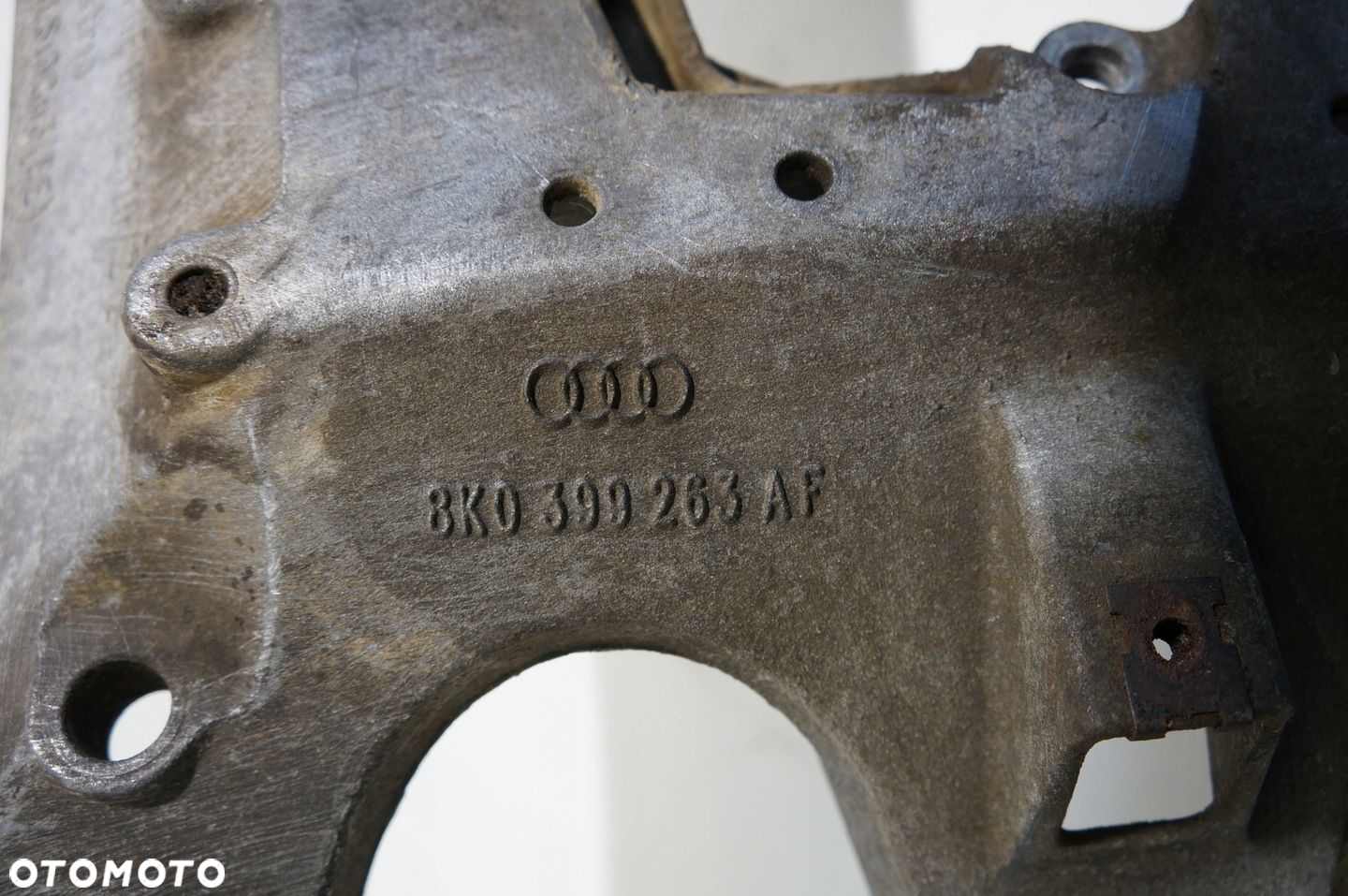 ŁAPA PODPORA SKRZYNI MANUAL AUDI A4 B7 A6 C6 Q7 PHAETON 3,0 TDI 8K0399263AF - 4