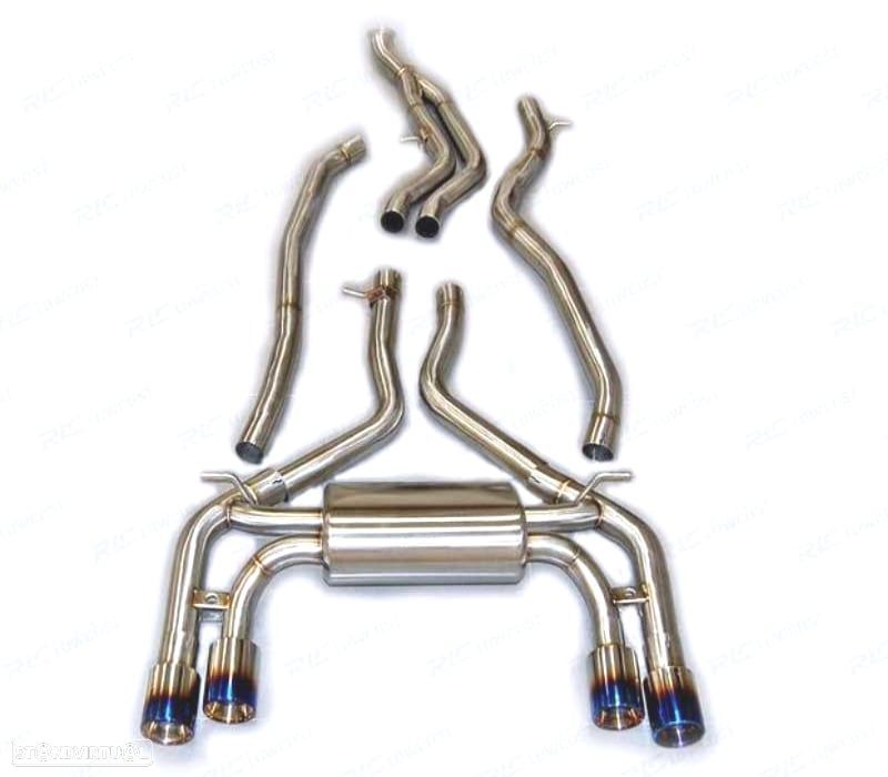 LINHA DE ESCAPE COMPLETO BMW F87 M2 N55 - 1