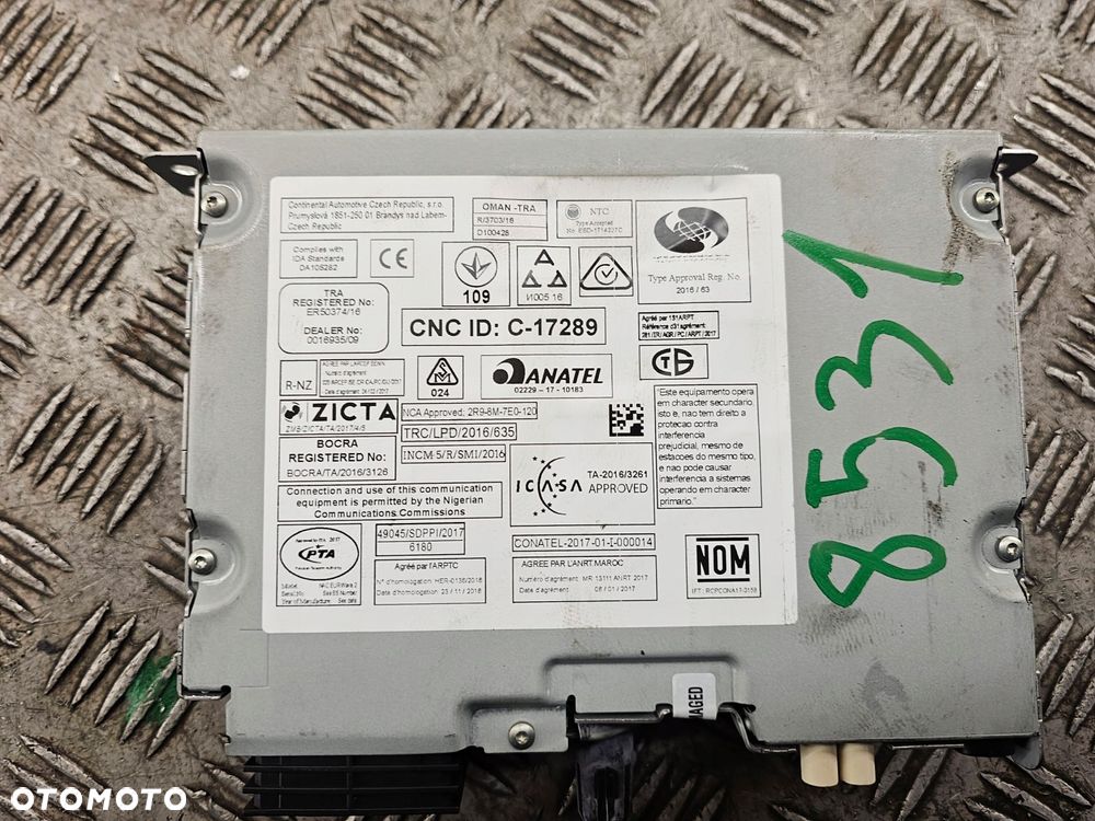 radio peugeot citroen 9821908980 - 2