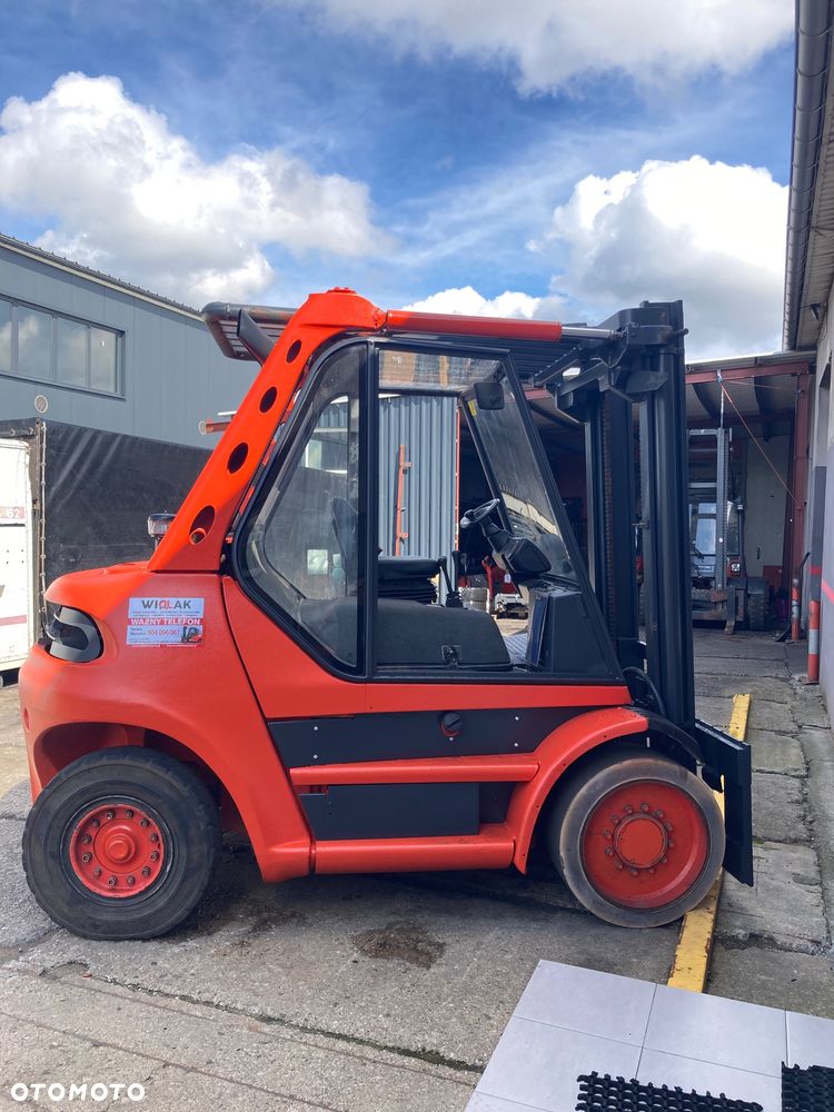 Linde [2008] WÓZEK WIDŁOWY LINDE H60D DIESEL 6ton - 7