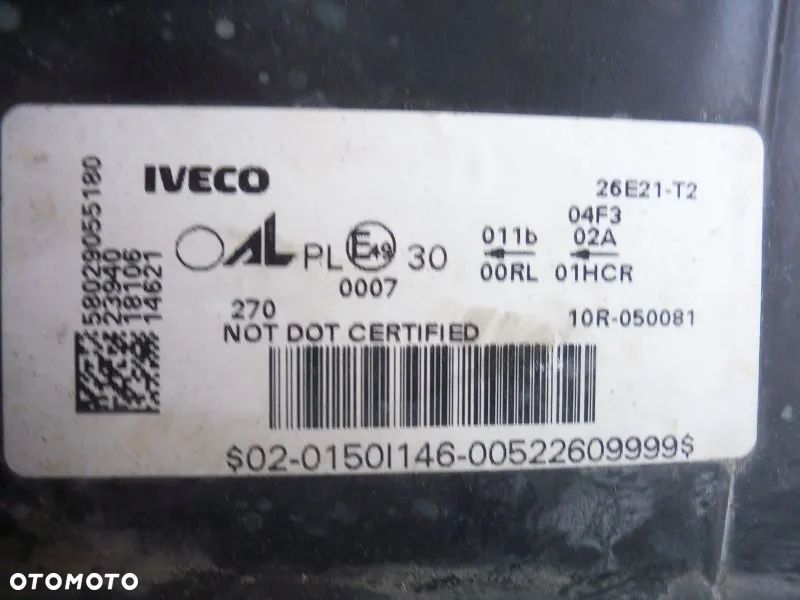 Iveco S-Way lampa przednia prawa H7 - 3