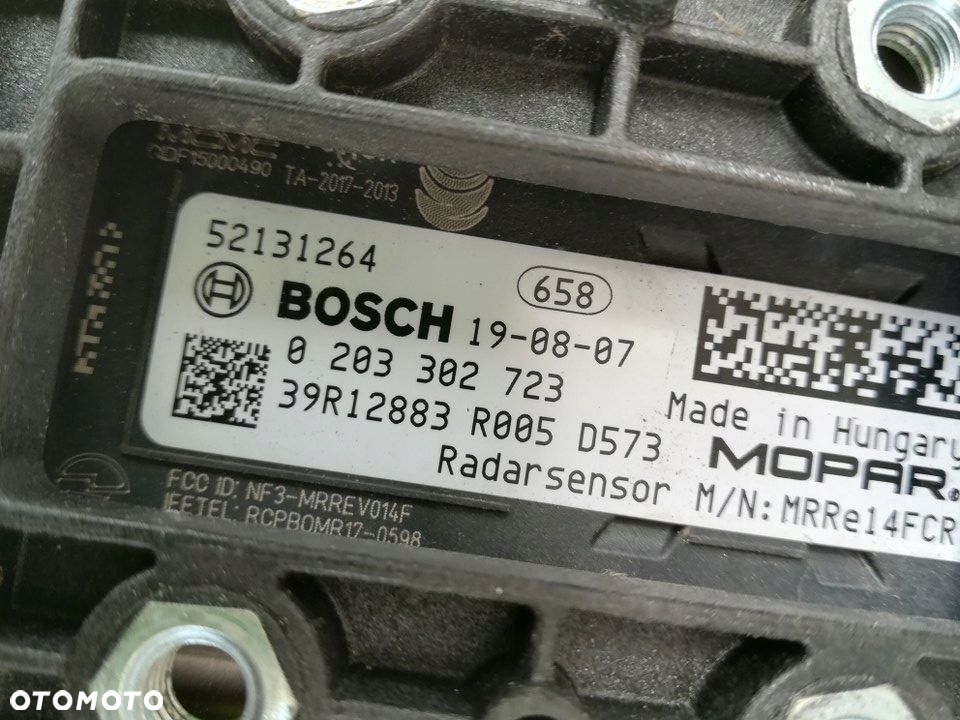 JEEP RENEGADE RADAR MODUŁ SENSOR DISTRONIC 52131264 ORYGINAŁ - 4