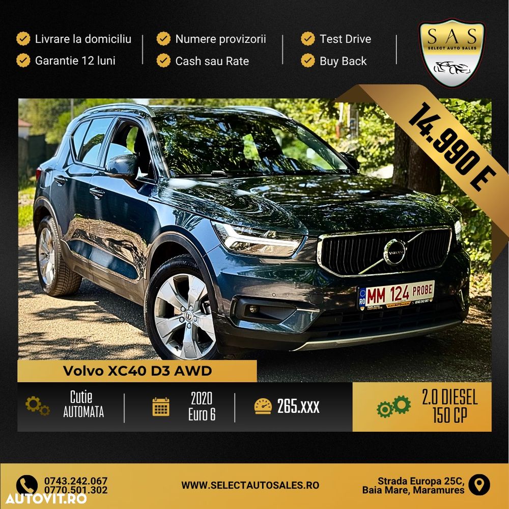 Volvo XC 40 D3 AWD Momentum Pro - 1