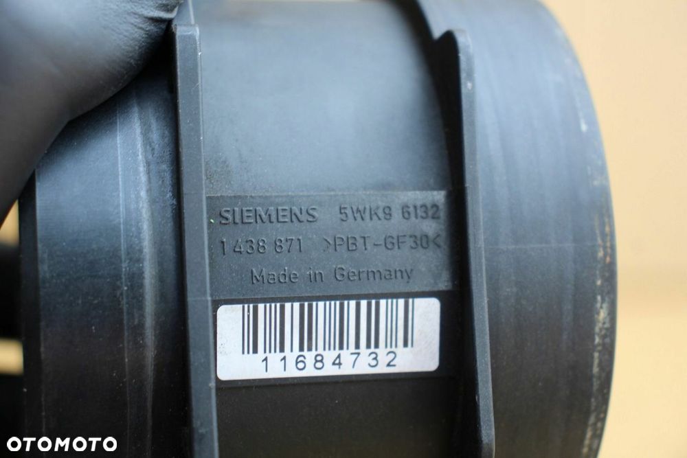 Przepływomierz powietrza BMW M54B30 M54 3.0 231KM oryginalny 1438871 (4501) - 5
