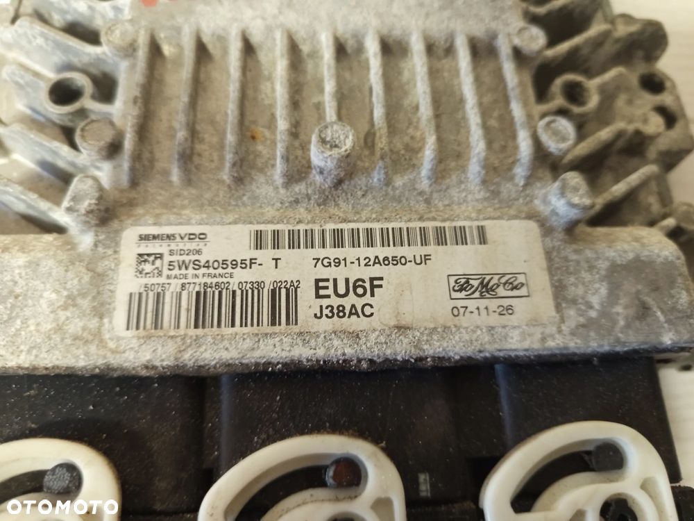 MODUL STEROWNIK SILNIKA ECU FORD MONDEO MK4 IV 7G91-12A650-UF - 3