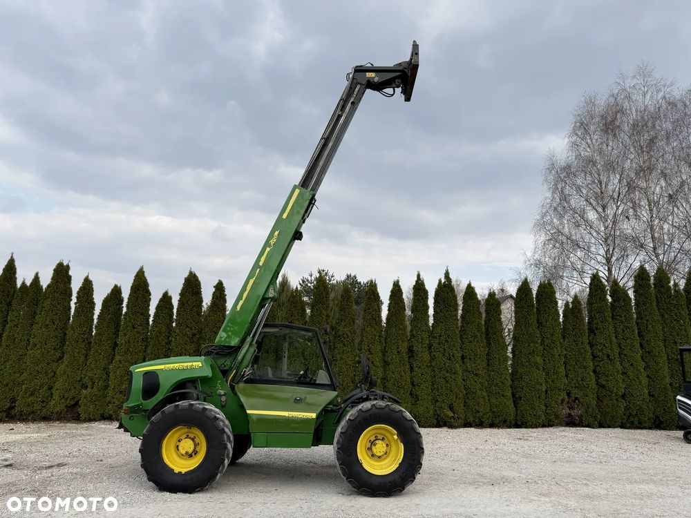 John Deere 3420 / TELESKOPOWA / 7 METRÓW / SZYBKA I MOCNA / BEZ DPF I ADBLUE / SPROWADZONA Z NIEMIEC / ŁADNIE UTRZYMANA / ORYGINAŁ / KLIMA / 33.7 26.6 42.7 38.7 531-70 532-70 735 741 634 3400 - 1