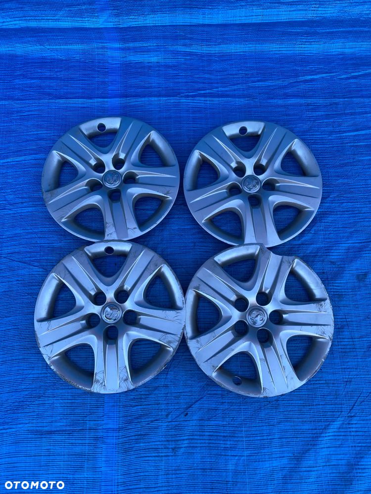 KOŁPAK KOŁPAKI STRUKTURALNE DEKLE OE ORYGINALNE KOMPLET 4SZT. 17" OPEL 13312568 - 1
