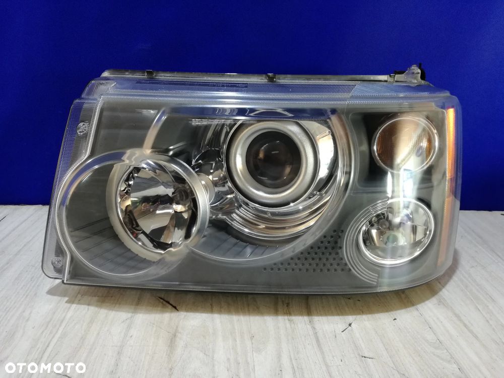 Range Rover Sport L320 lampa reflektor lewy Bi xenon 9 pin 04/09 - 1