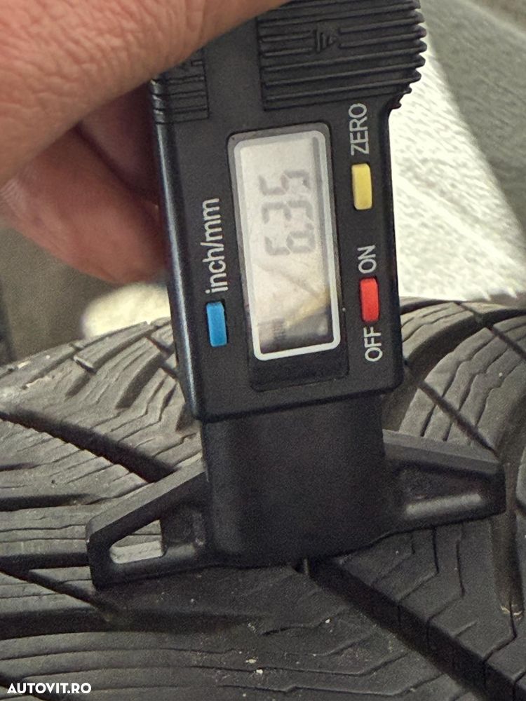 Jante Bmw iX 21 inch, originale, senzori presiune originali,anvelope iarna Michelin - 13