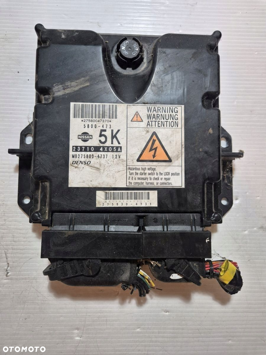 NISSAN PATHFINDER III R51 2.5 DCI KOMPUTER STEROWNIK SILNIKA ECU 237104X05A - 3