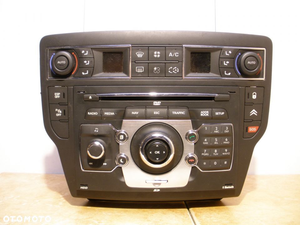 CITROEN C5 WYŚWIETLACZ EKRAN 9666280680 9673540580 9663724880 ng4 - 3