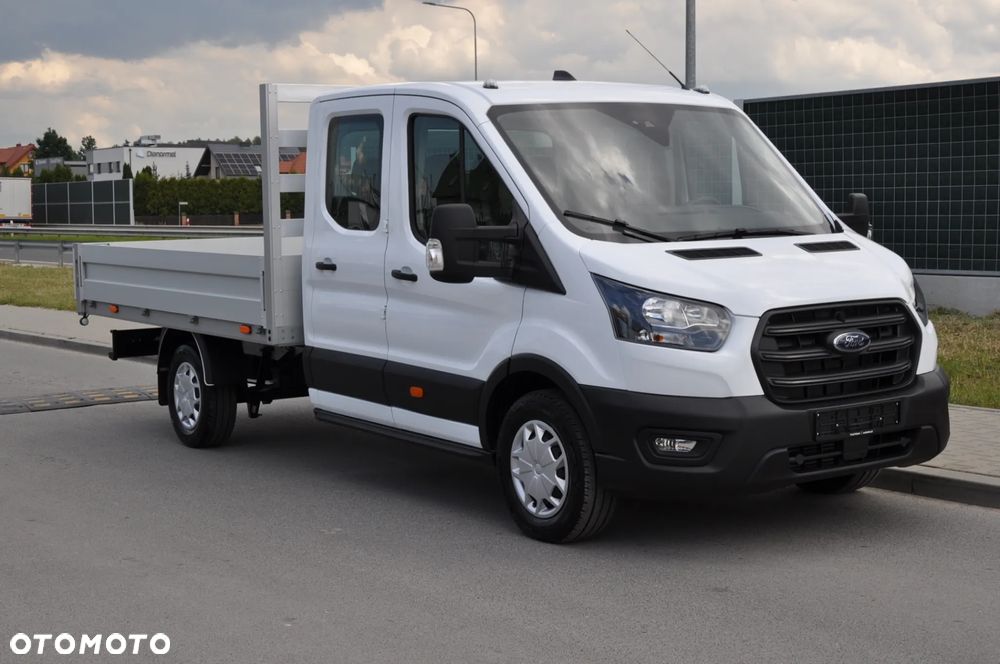 Ford TRANSIT L3 7 OSOBOWY FABRYCZNIE NOWY !!! DOSTĘPNY OD RĘKI !!! DOKA DUBEL KABINA PODWÓJNA KABINA + SKRZYNIA HAK - 33