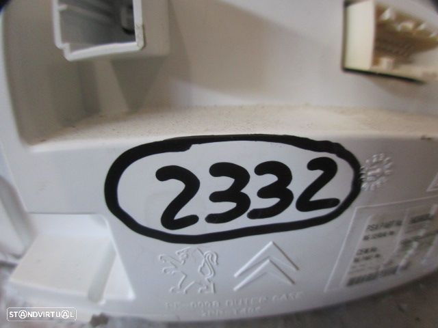 Quadrante 9809838480 PEUGEOT 308 2 BREAK SW FASE 1 2015 1.6HDI 120CV 5P PRETO KM/H ORIGINAL - 4