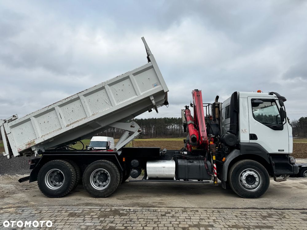 Renault KERAX 320 DCI 6X4 // DŹWIG HDS FASSI F110A RADIO PILOT // - 10