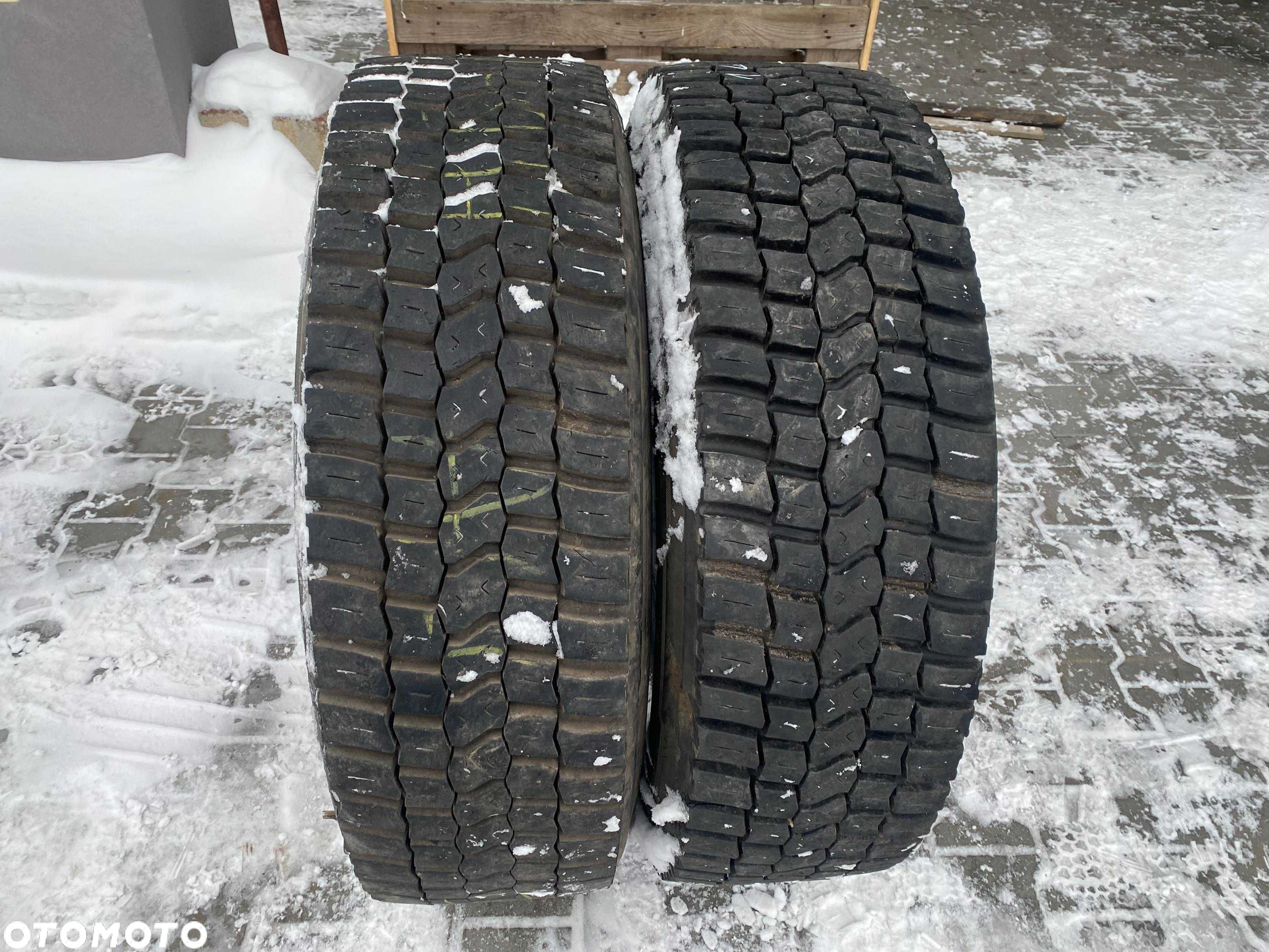Opony 315/70R22.5 BIEŻNIKOWANE TYP KOSTKA Napędowe 16-17mm - 2