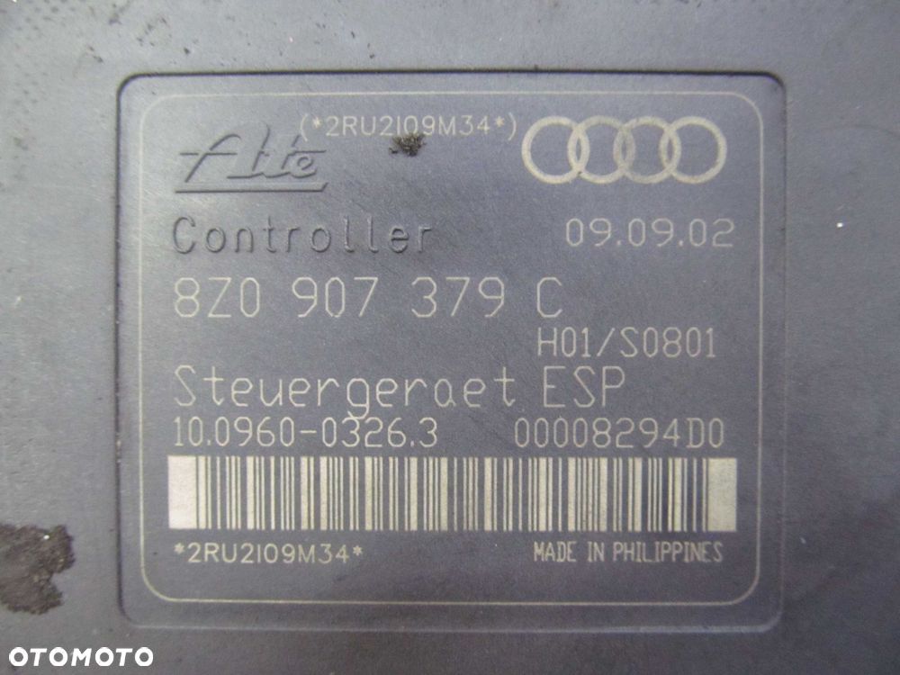 AUDI A2 00-05 POMPA ABS 8ZO614517E 8Z0907379C - 2